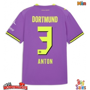 Borussia Dortmund Waldemar Anton #3 Replica Third Stadium Shirt 2026-27 Short Sleeve